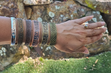 Copper Bracelets, Brass Bracelets, Silver Bracelets Gemstone Jeweller